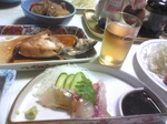 竹内旅館の夕食